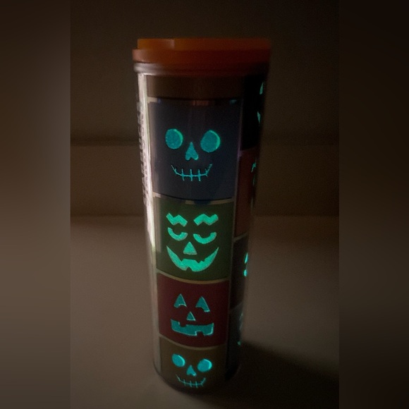 Starbucks Jack O’ Lantern Glow in the Dark Cup Halloween Tumbler Hot Cold 2024 - Picture 7 of 12